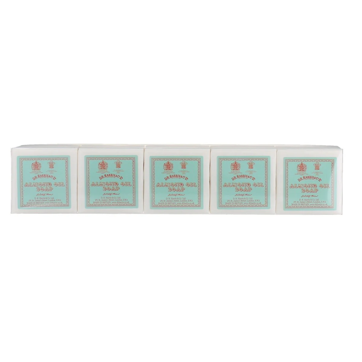 Almond Oil Guest Soap (Set of 5) - D.R. Harris - Image 2