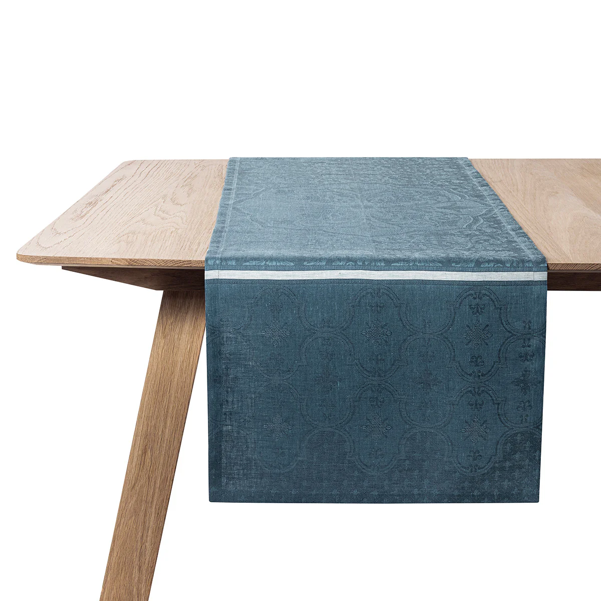 Armoiries Blue 100% Linen Table Linens - Image 2