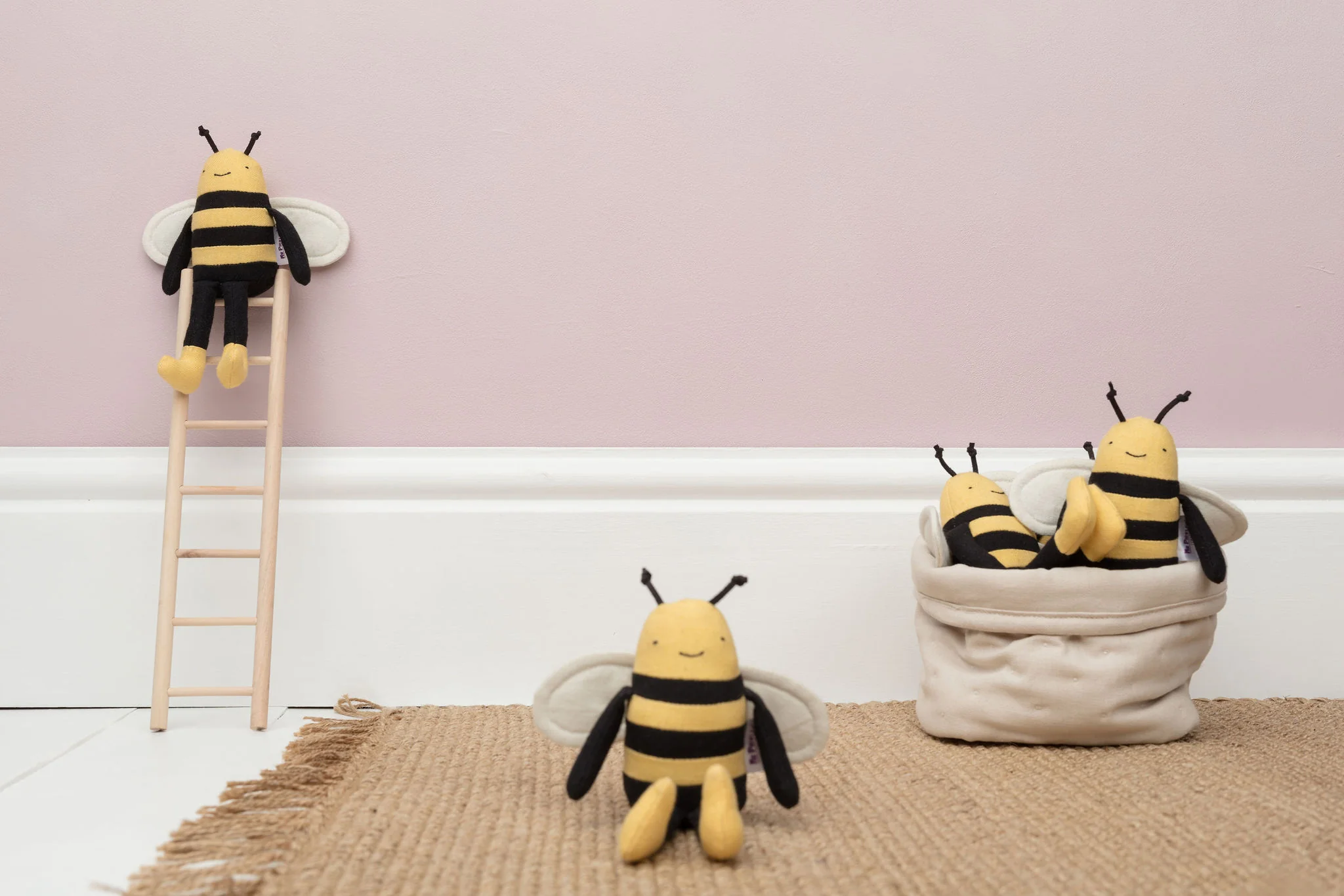 Bertie the Bumble Bee Soft Toy - Image 6