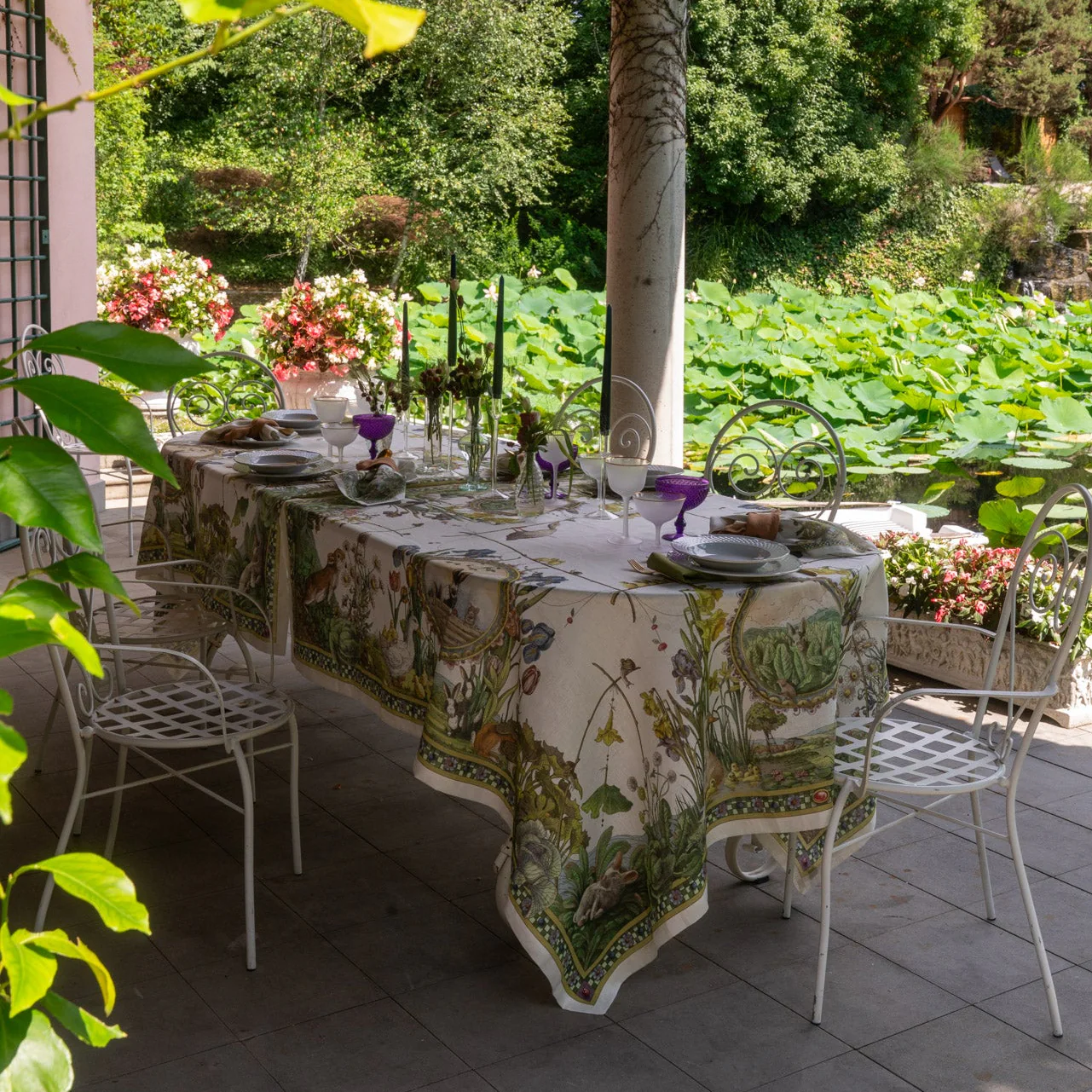 Bunny Garden Design Table Linen - Image 7