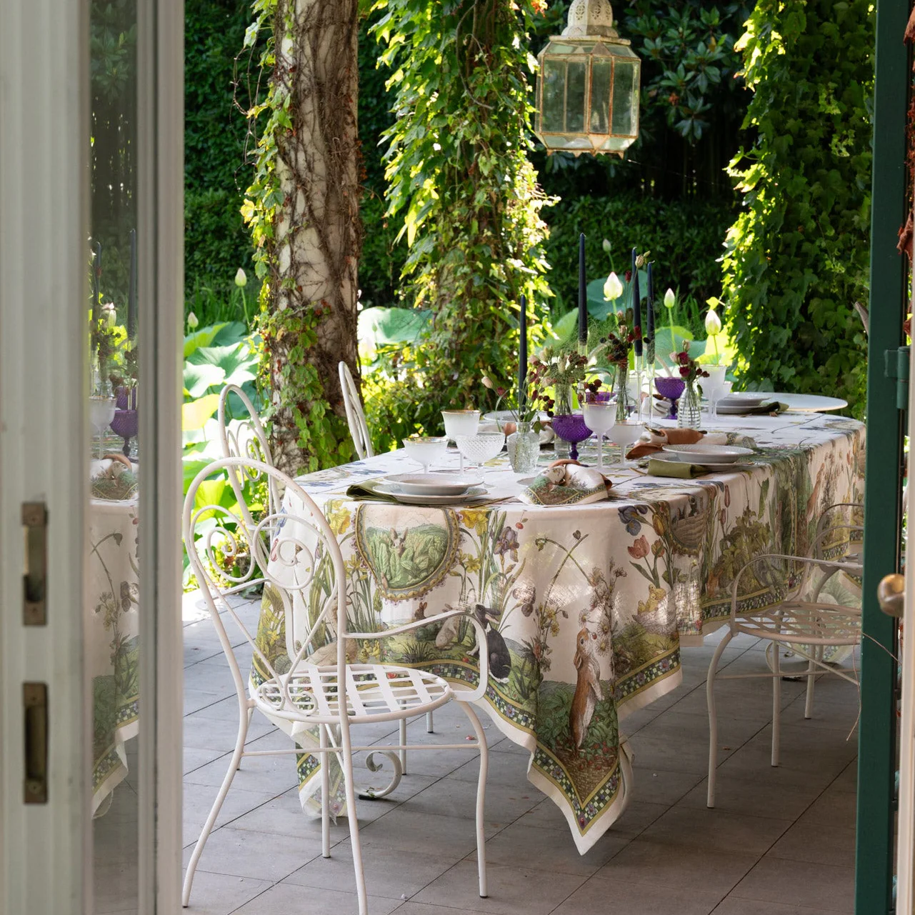 Bunny Garden Design Table Linen - Image 8