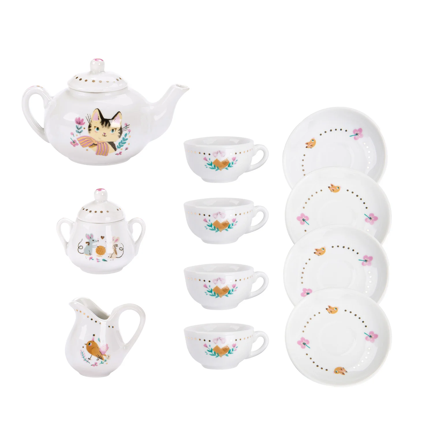 Ceramic tea set Les Parisiennes - Image 3