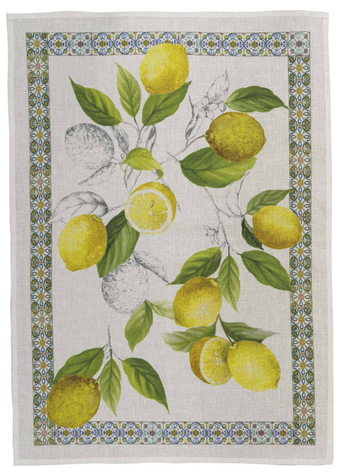 Cetara 100% Linen Tea Towels - Image 3
