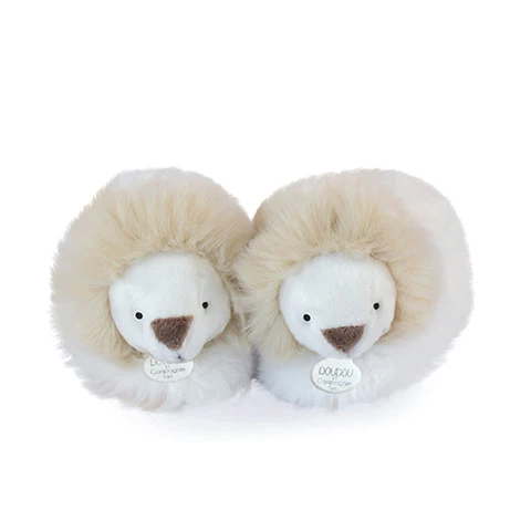 Children's Slippers Coffret Chaussons Avec Hochet Bleu (0-6mths) - Image 4