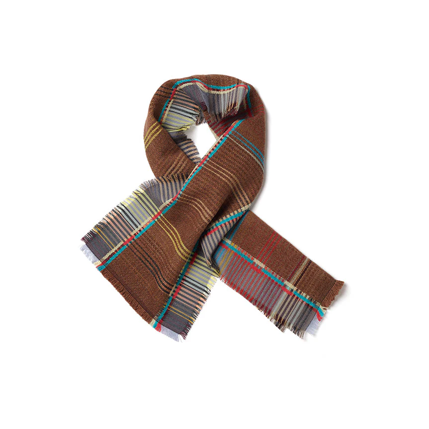 Dafne Wool/Cashmere Tippet Short Scarf - Image 11