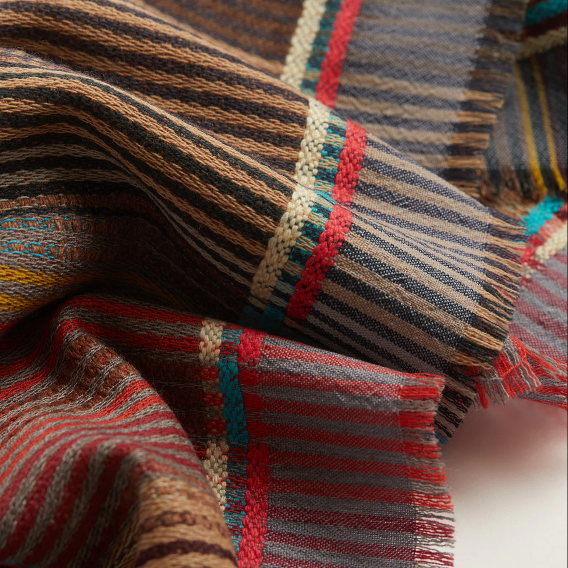 Dafne Wool/Cashmere Tippet Short Scarf - Image 2