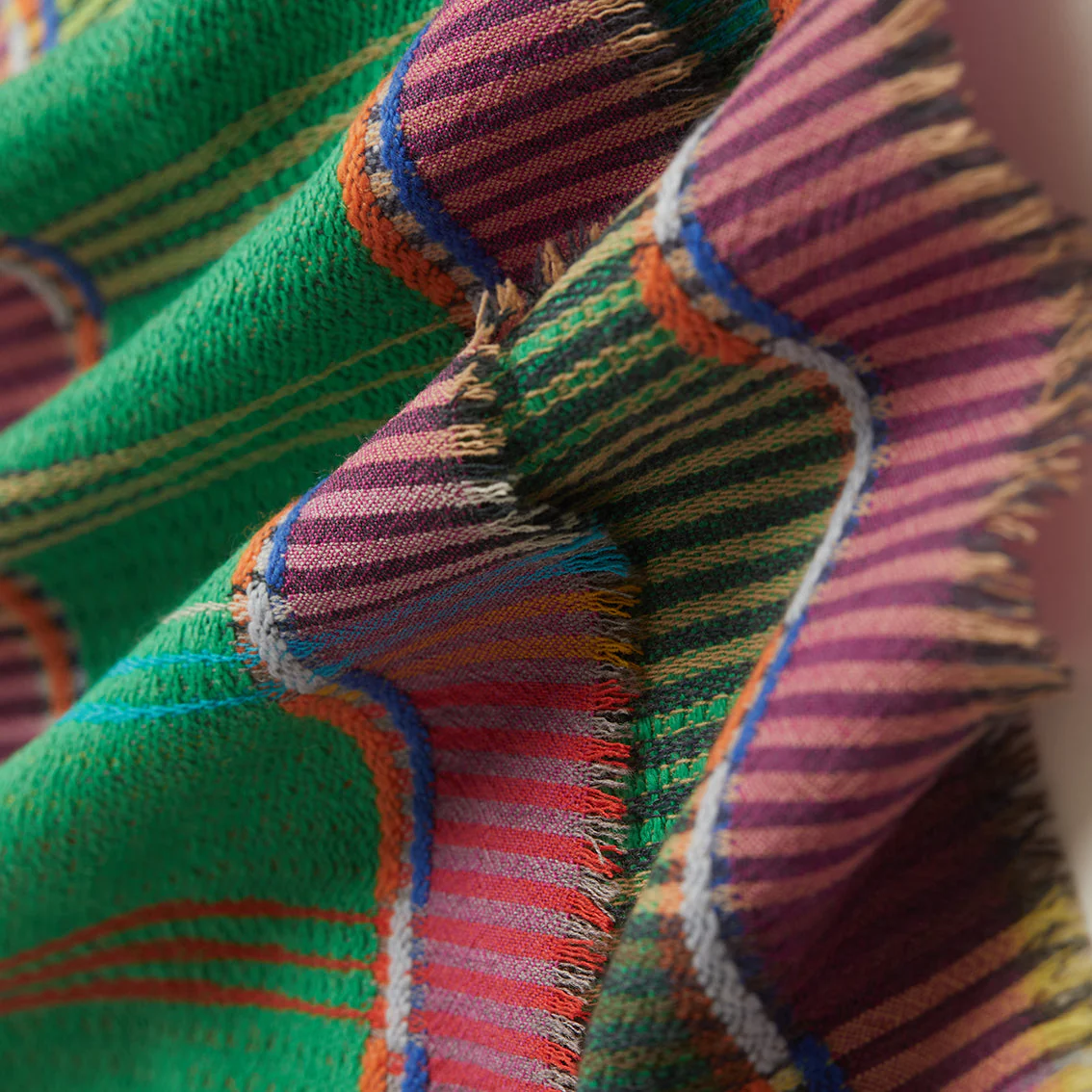 Dafne Wool/Cashmere Tippet Short Scarf - Image 6