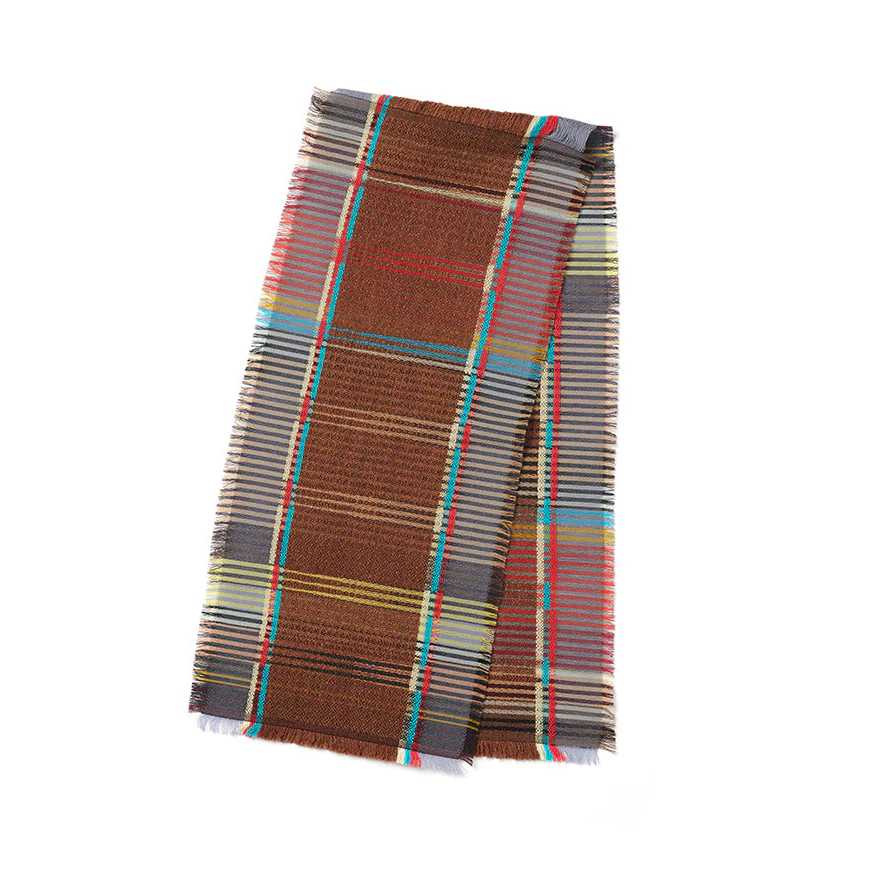 Dafne Wool/Cashmere Tippet Short Scarf - Image 7