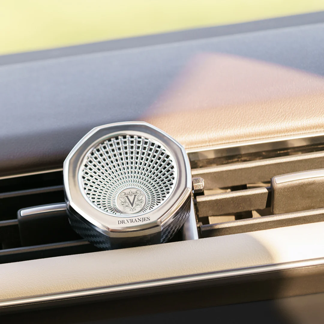 Dr Vranjes Chrome Car Parfum Diffuser & Refills - Image 2