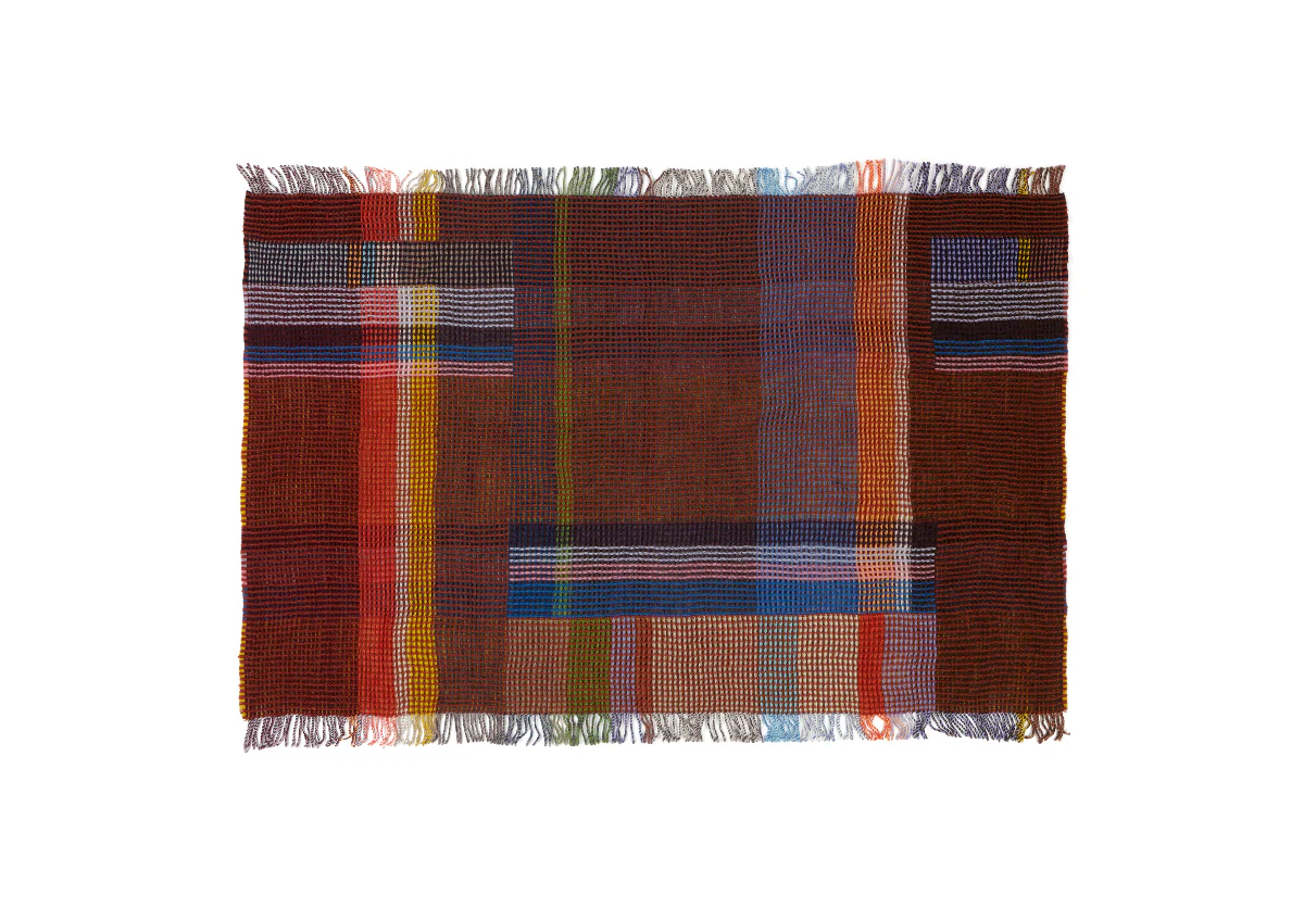 Edith 100% Merino Wool Honeycomb Throws - Image 3