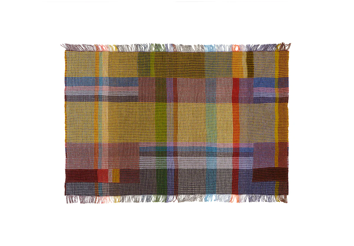 Edith 100% Merino Wool Honeycomb Throws - Image 5