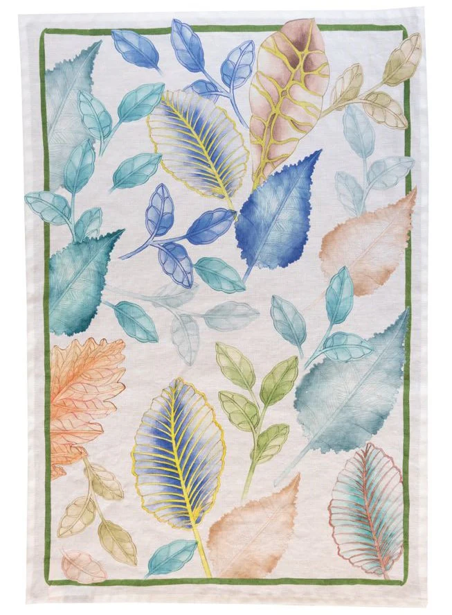 Foliage 100% Linen Tea Towels - Image 3