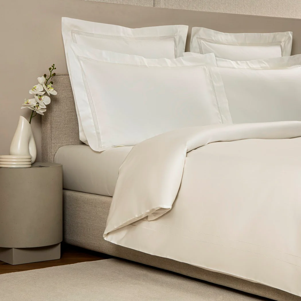 Frette Doppio Ajour Cotton Bed Linens