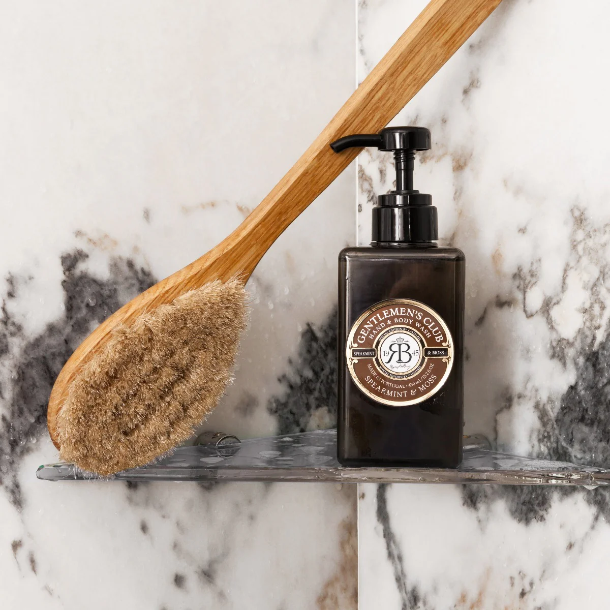 Gentlemen's Club Spearmint & Moss Luxury Hand & Body Wash - Image 2