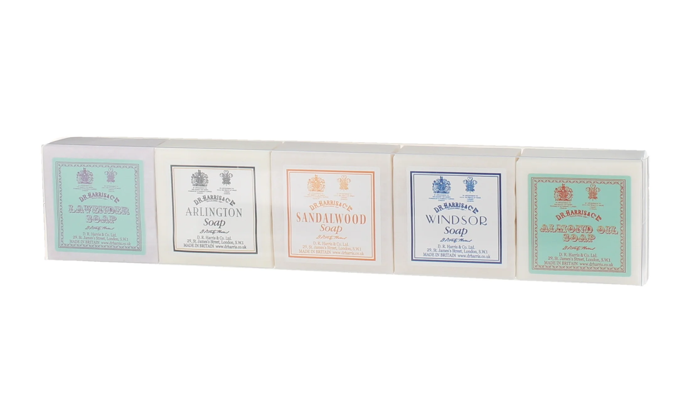 Guest Soaps (Assorted Pack, Set of 5) - D.R. Harris - Image 2