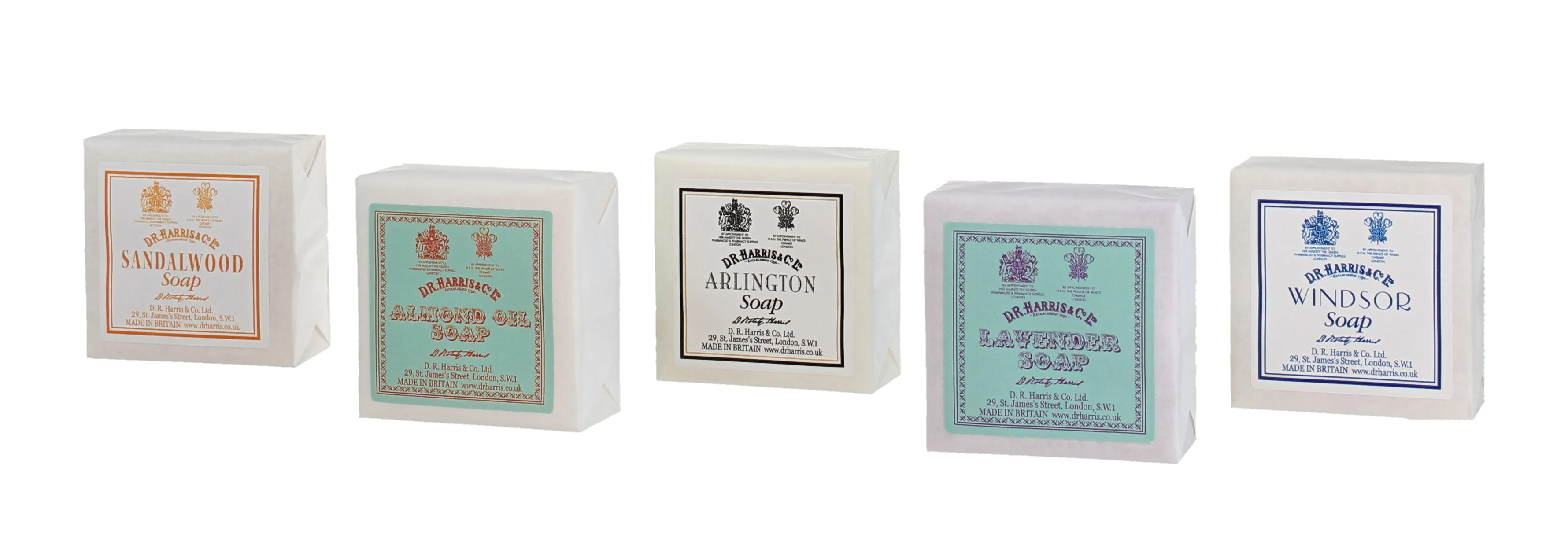 Guest Soaps (Assorted Pack, Set of 5) - D.R. Harris - Image 3