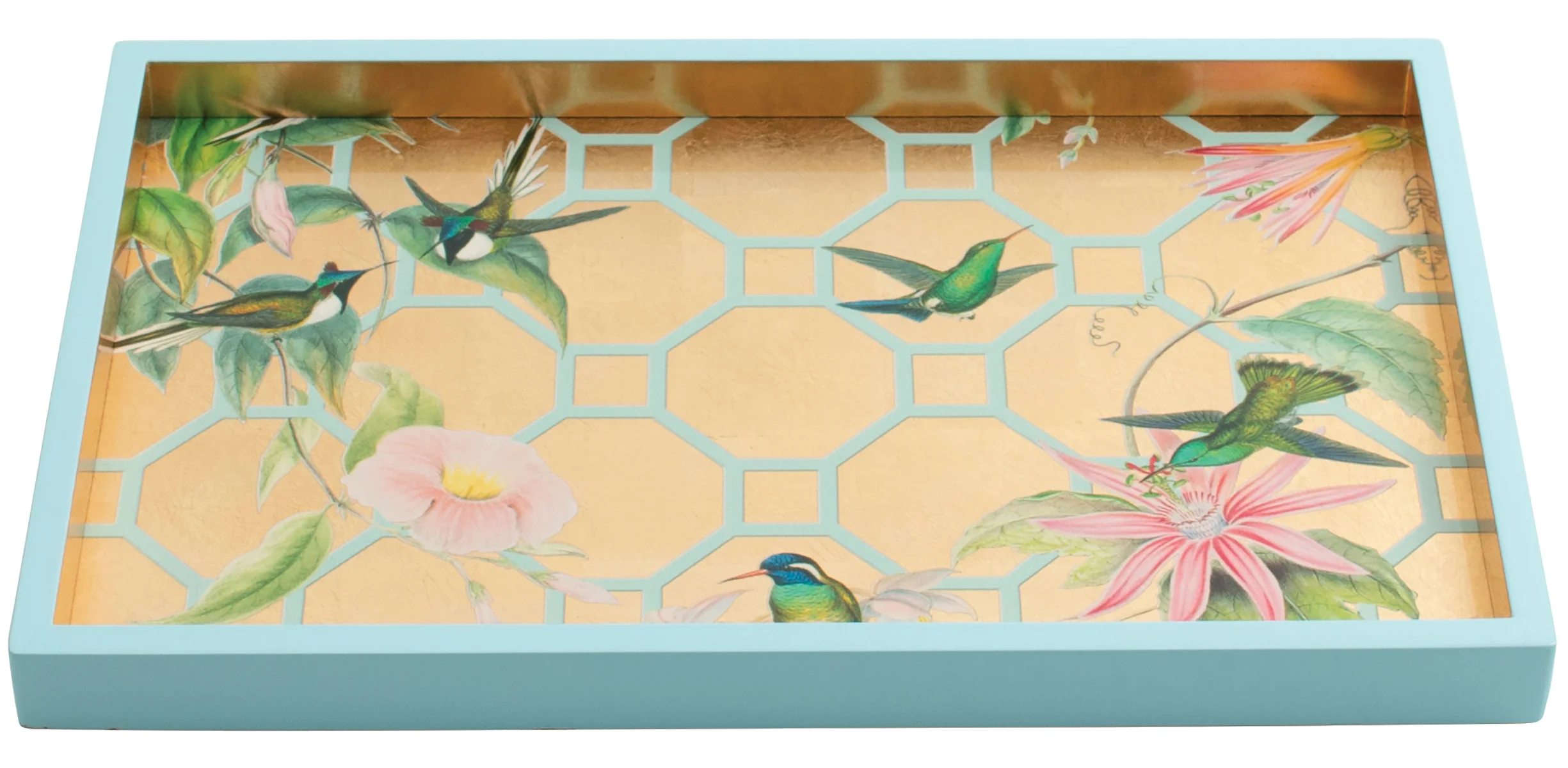 Hummingbird Gold Trays - Image 2