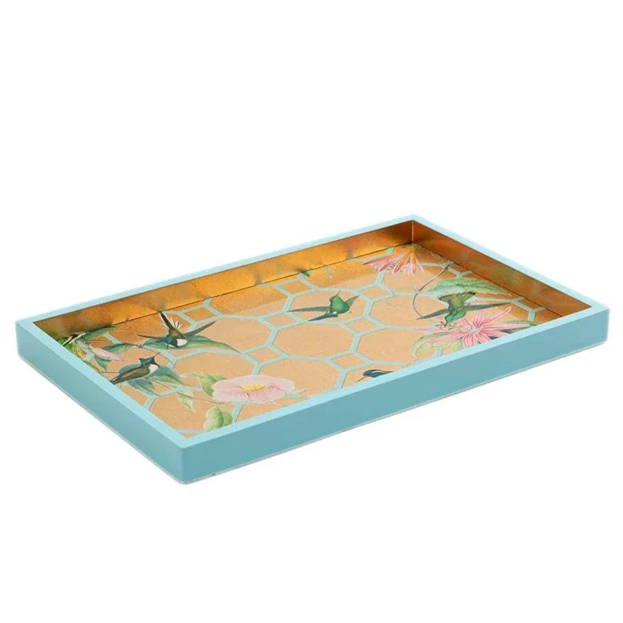 Hummingbird Gold Trays - Image 4