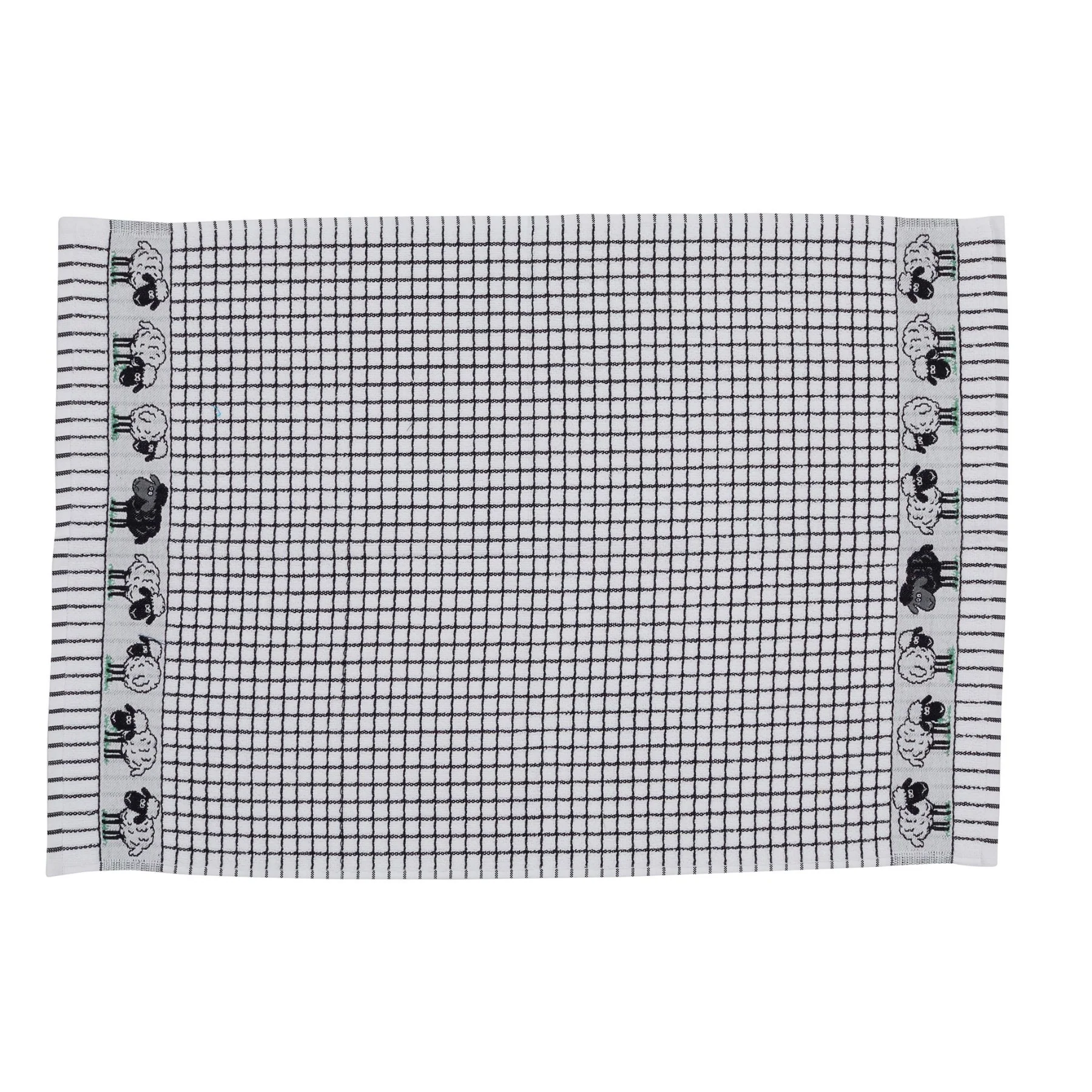 Jacquard Patterned Cotton Terry Tea Towel - Image 6