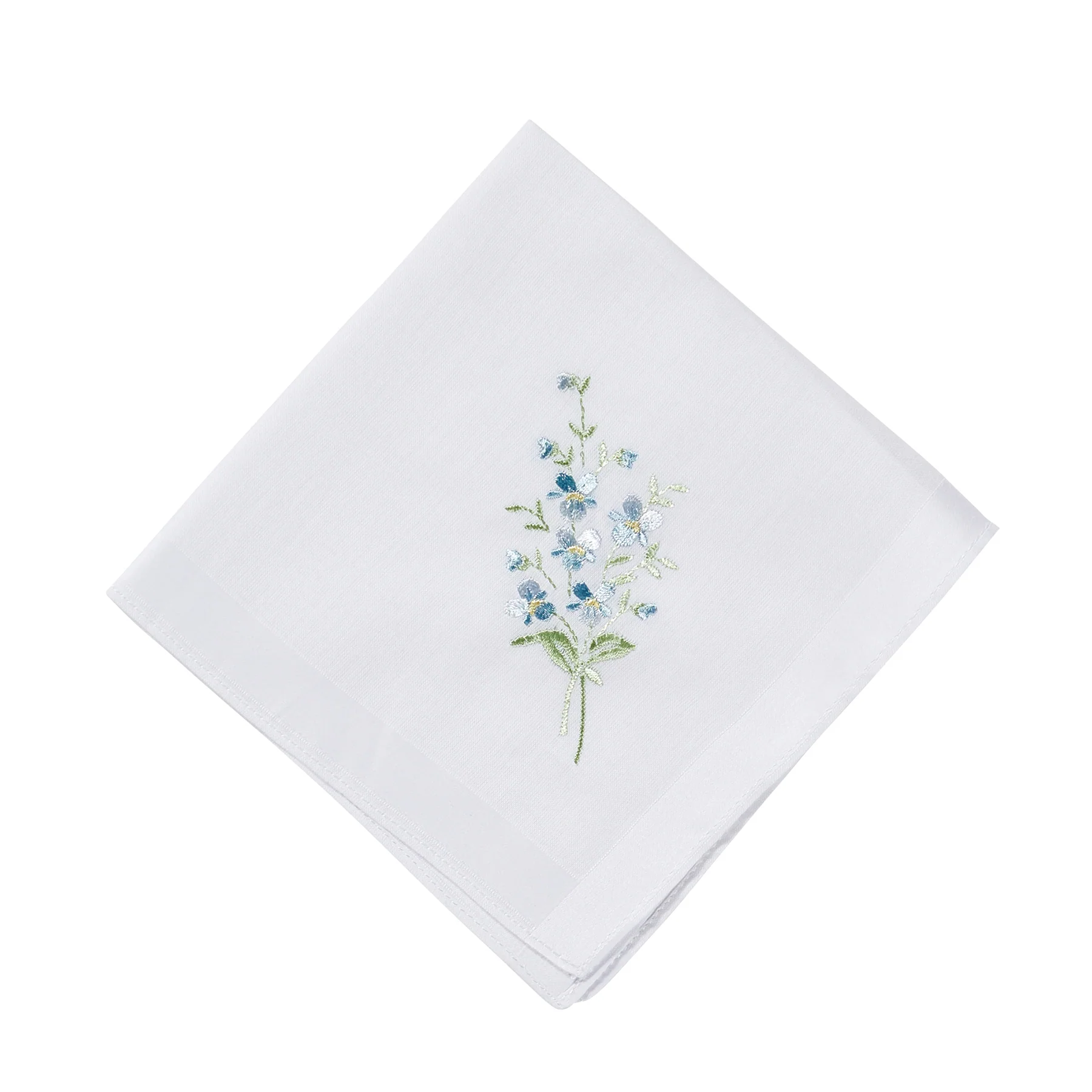 Ladies Cotton Handkerchiefs - Floral Bunches - Image 3