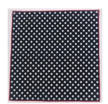 Lehner Ladies Swiss Cotton Handkerchiefs - Spot Design - Image 3