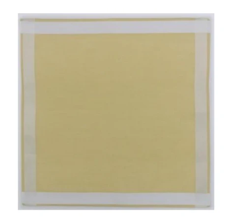 Lehner Ladies Swiss Cotton Handkerchief - White Border - Image 2