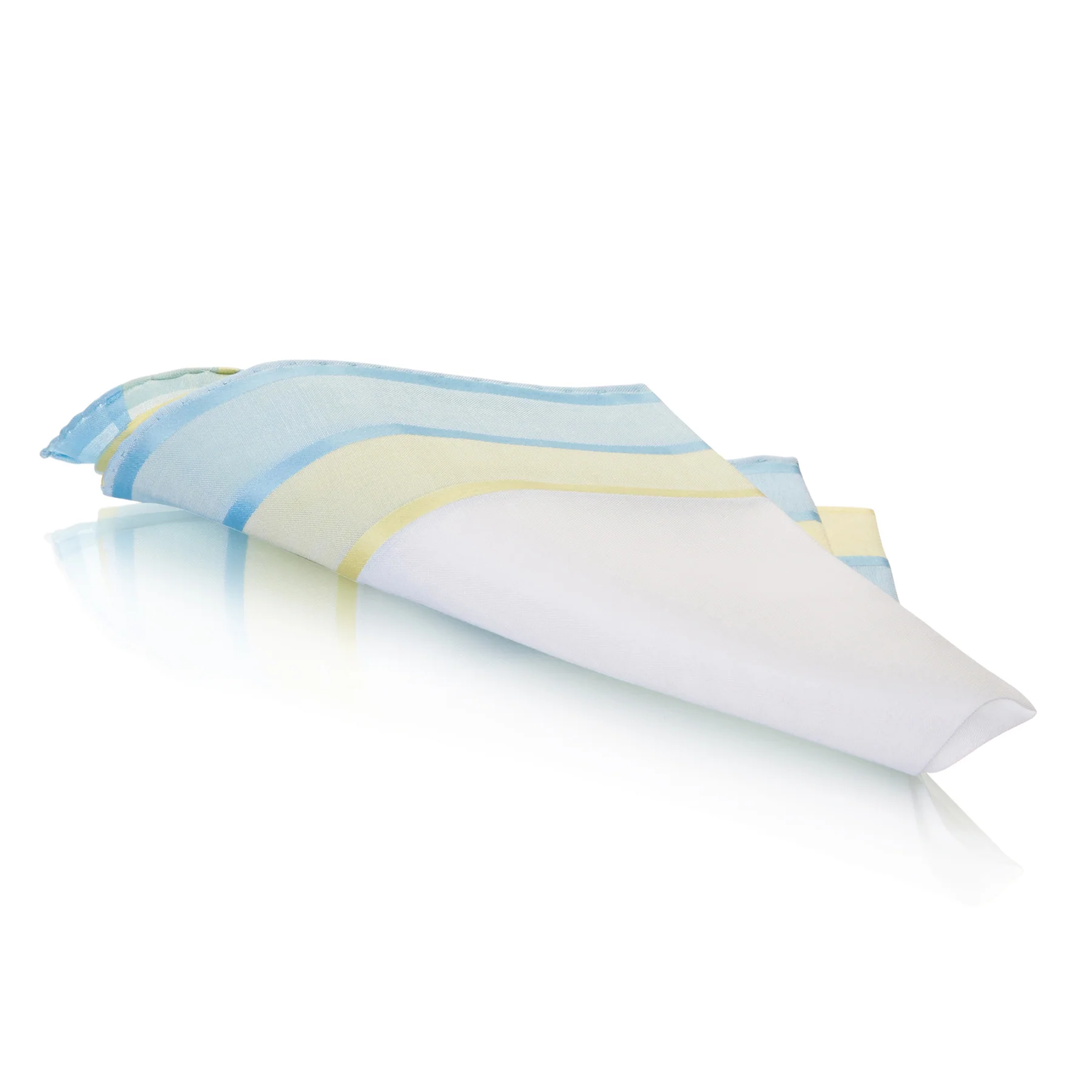 Lehner Swiss Cotton Ladies Handkerchief -  Double Border - Image 3