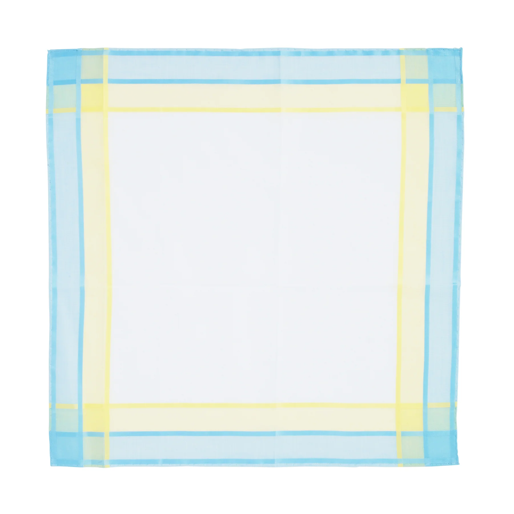 Lehner Swiss Cotton Ladies Handkerchief -  Double Border - Image 5