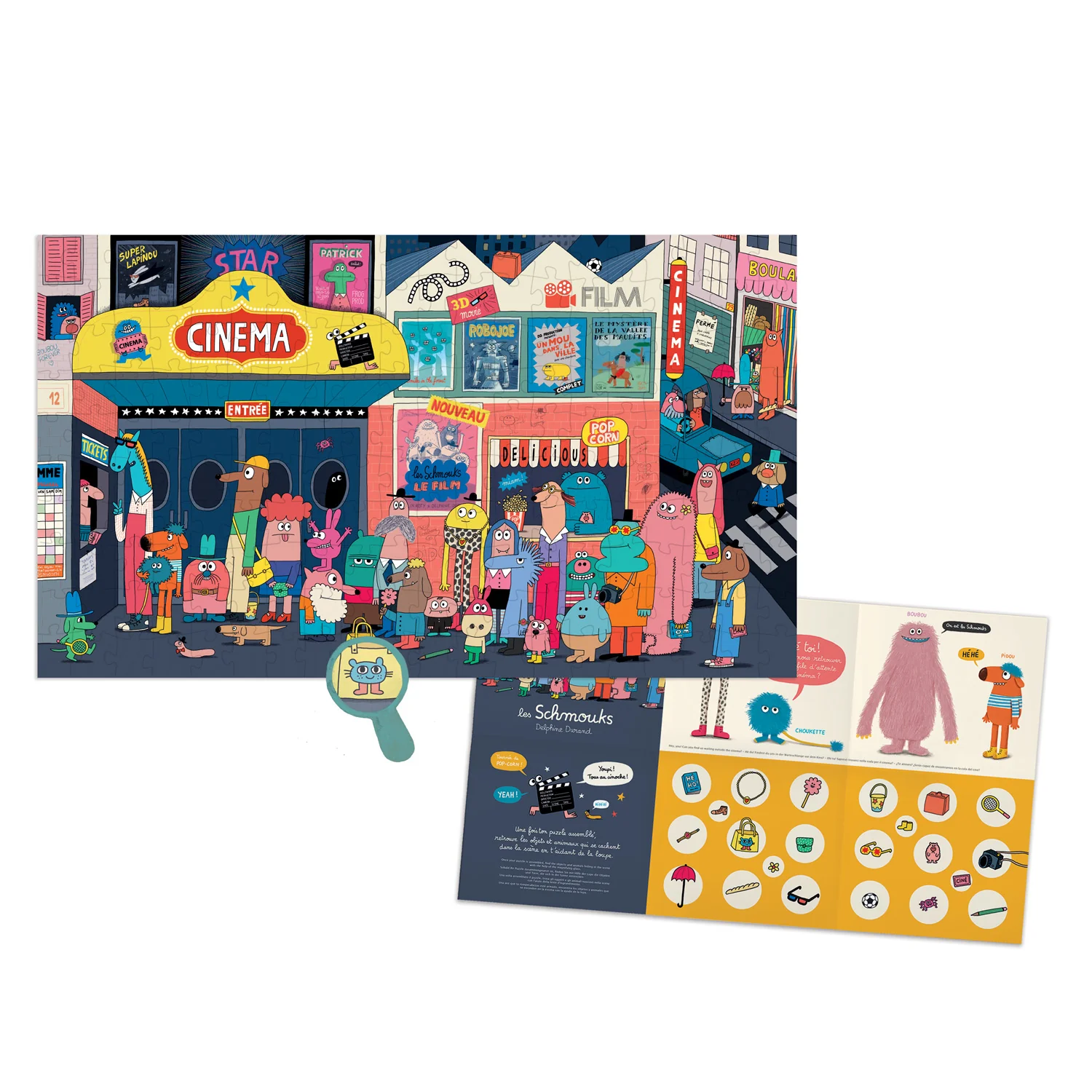 Lets go to the Movies Jigsaw Puzzle - Image 3