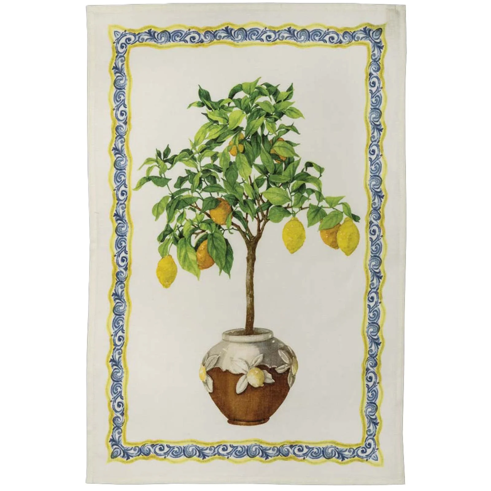 Limonaia 100% Linen Tea Towel - Image 2