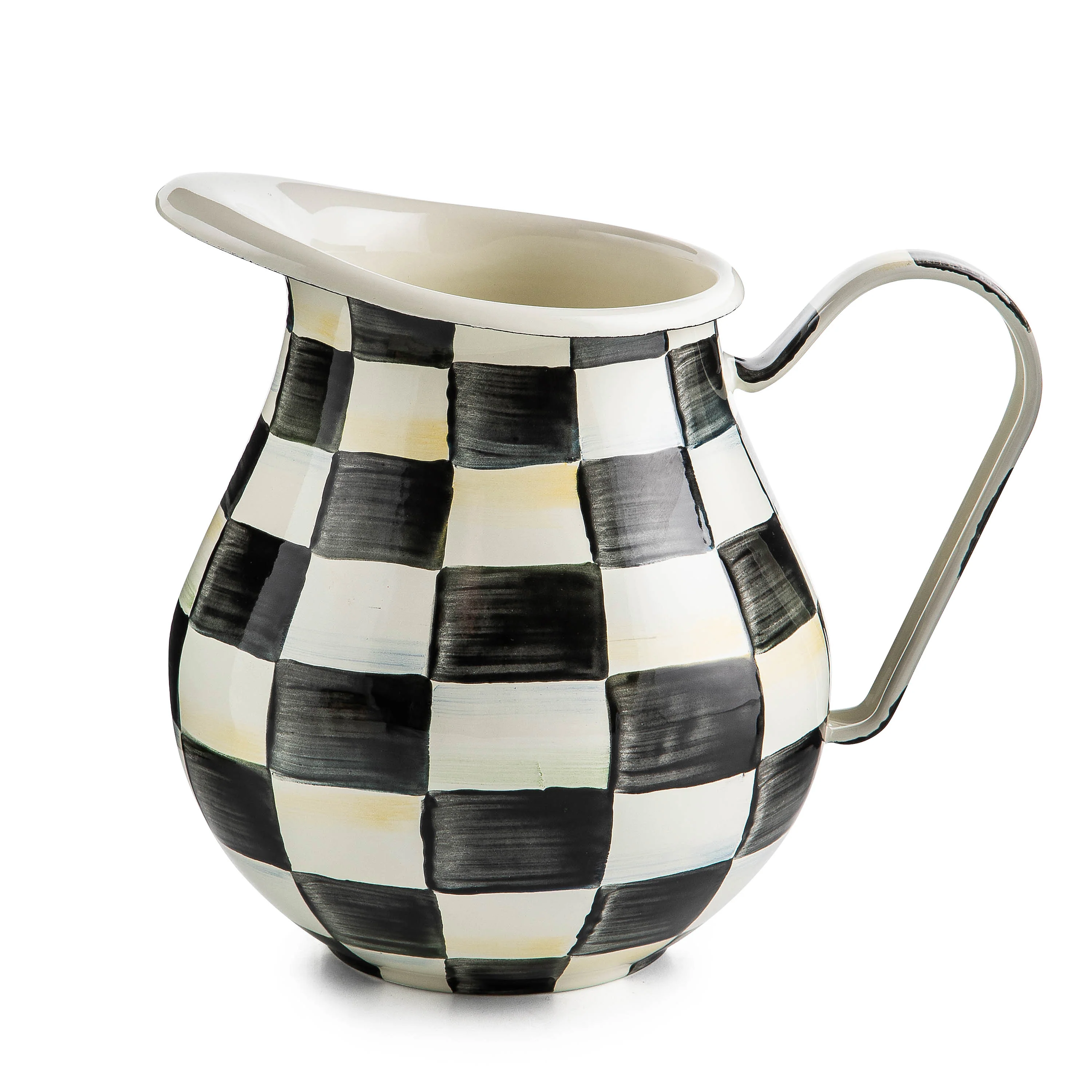 MacKenzie-Childs Courtly Check Pitcher - Image 2
