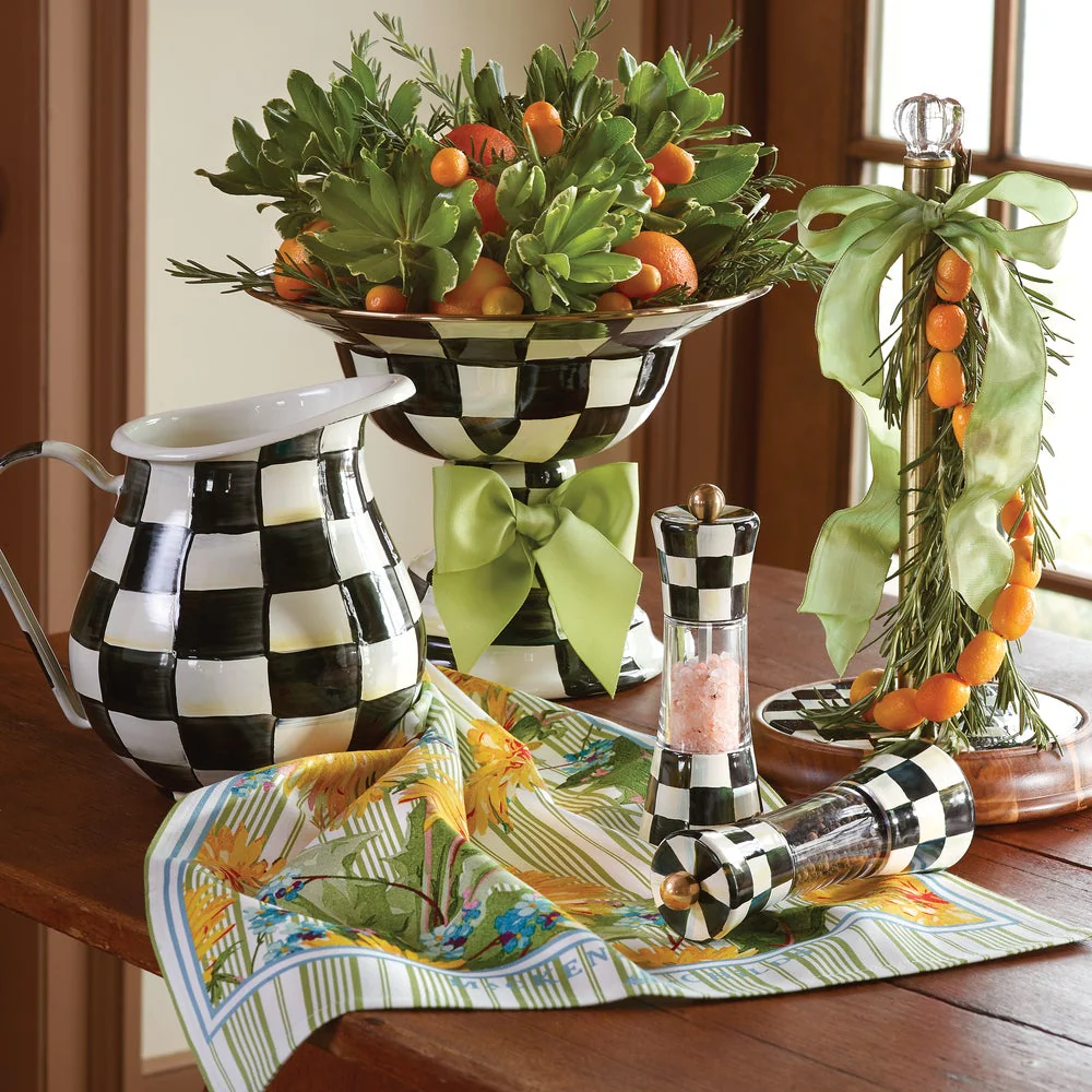 MacKenzie-Childs Courtly Check Pitcher - Image 5