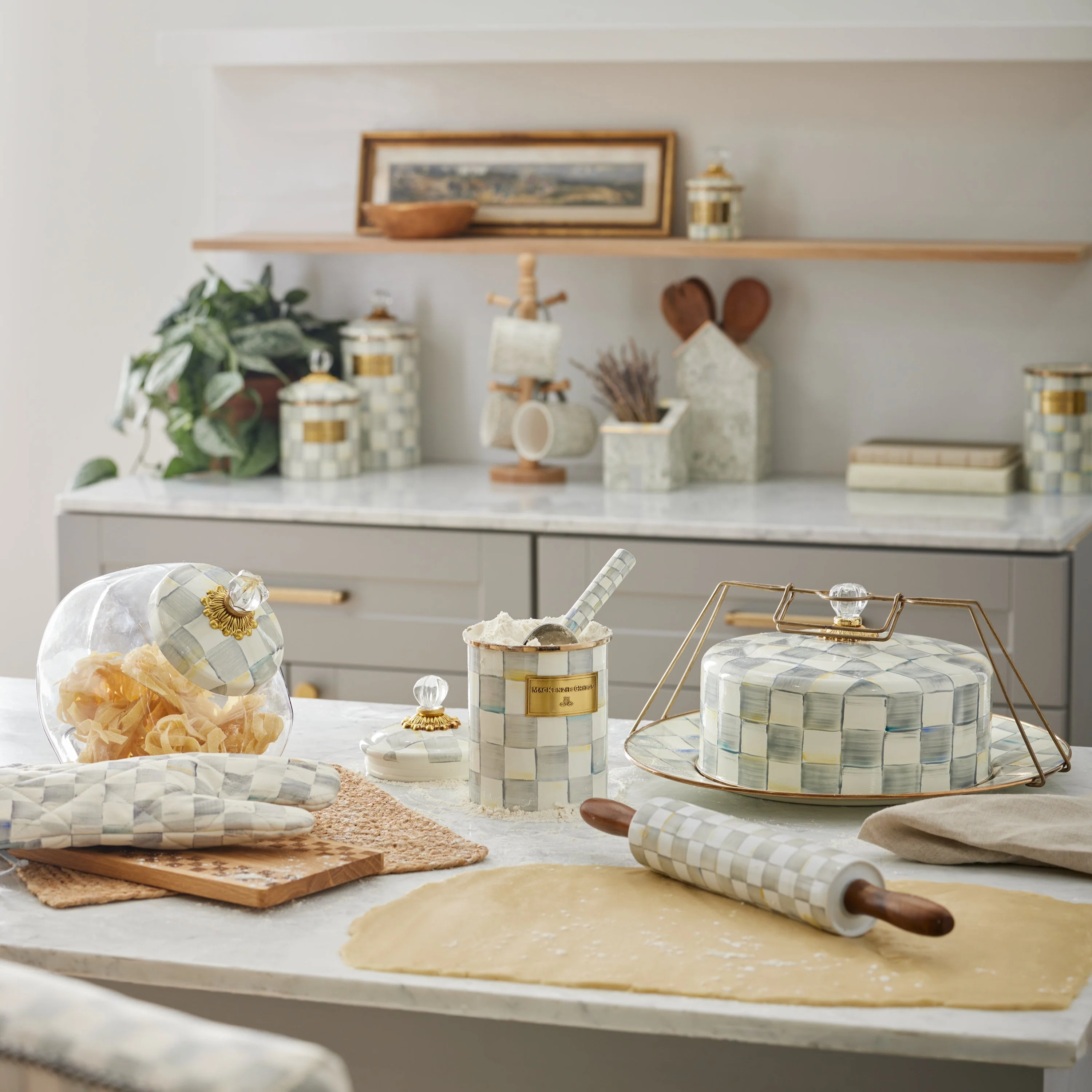 MacKenzie-Childs Glass Storage Jars - Image 4