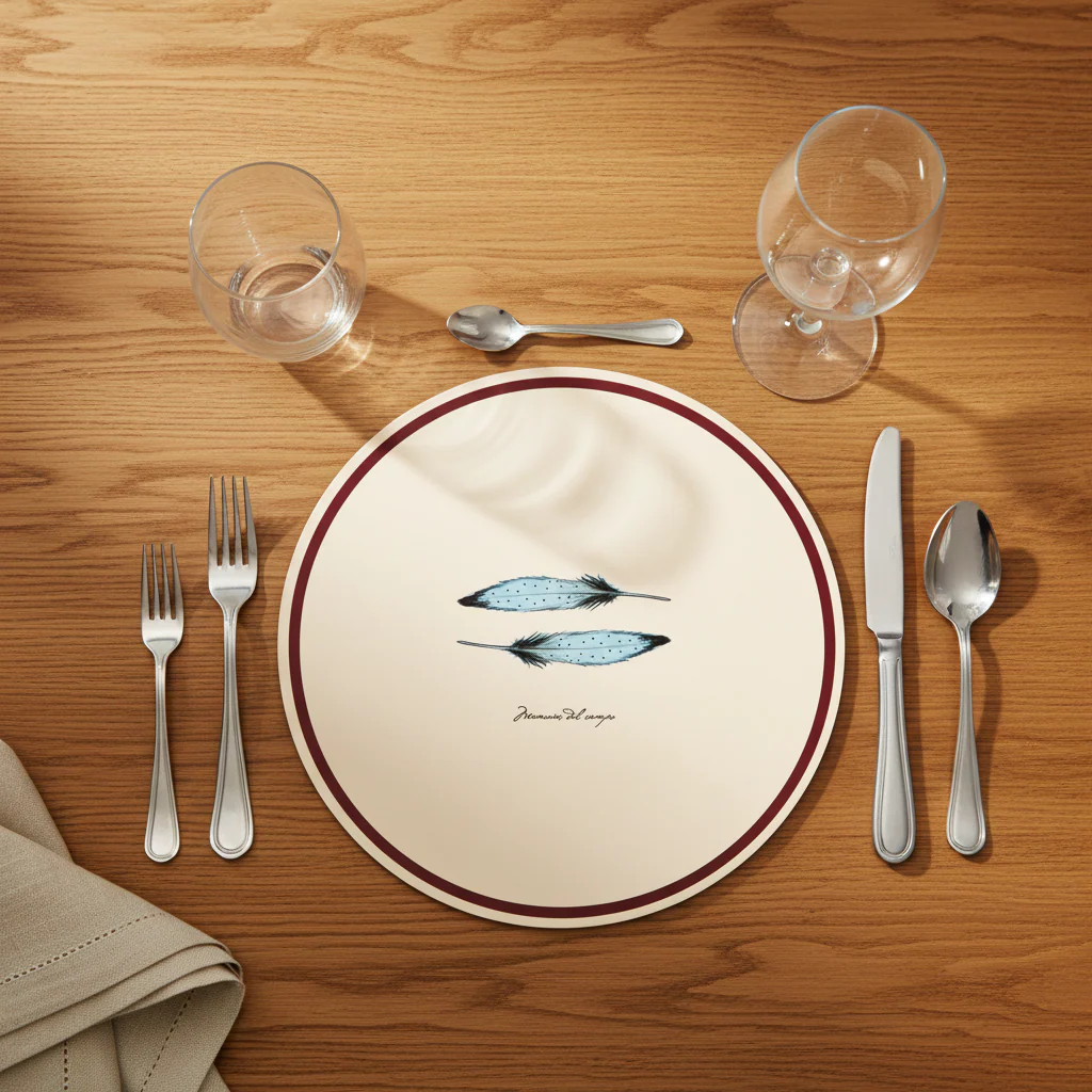 Memories of the Countryside Circular Placemats - Image 7