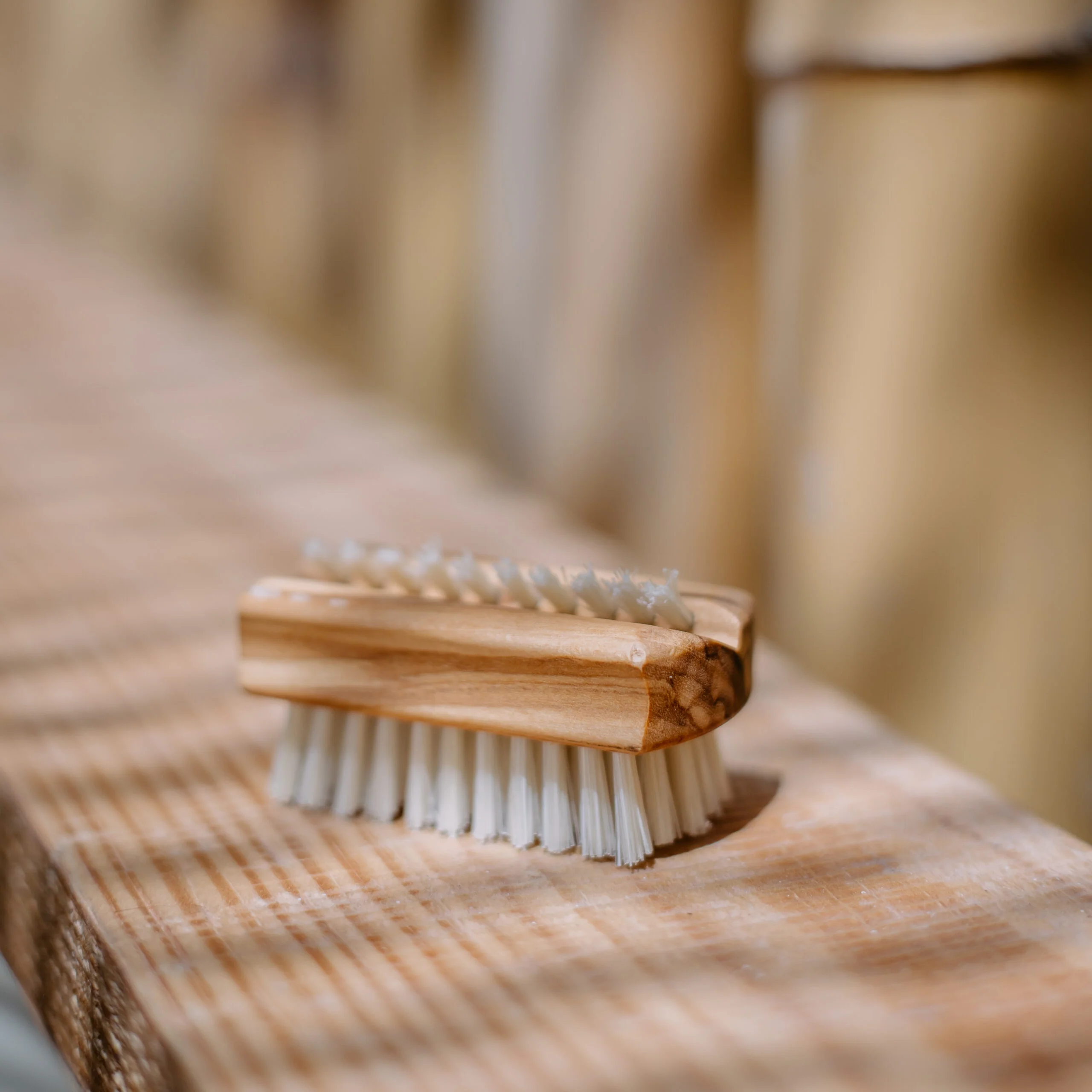 Olive Wood Nail Brushes - Image 2