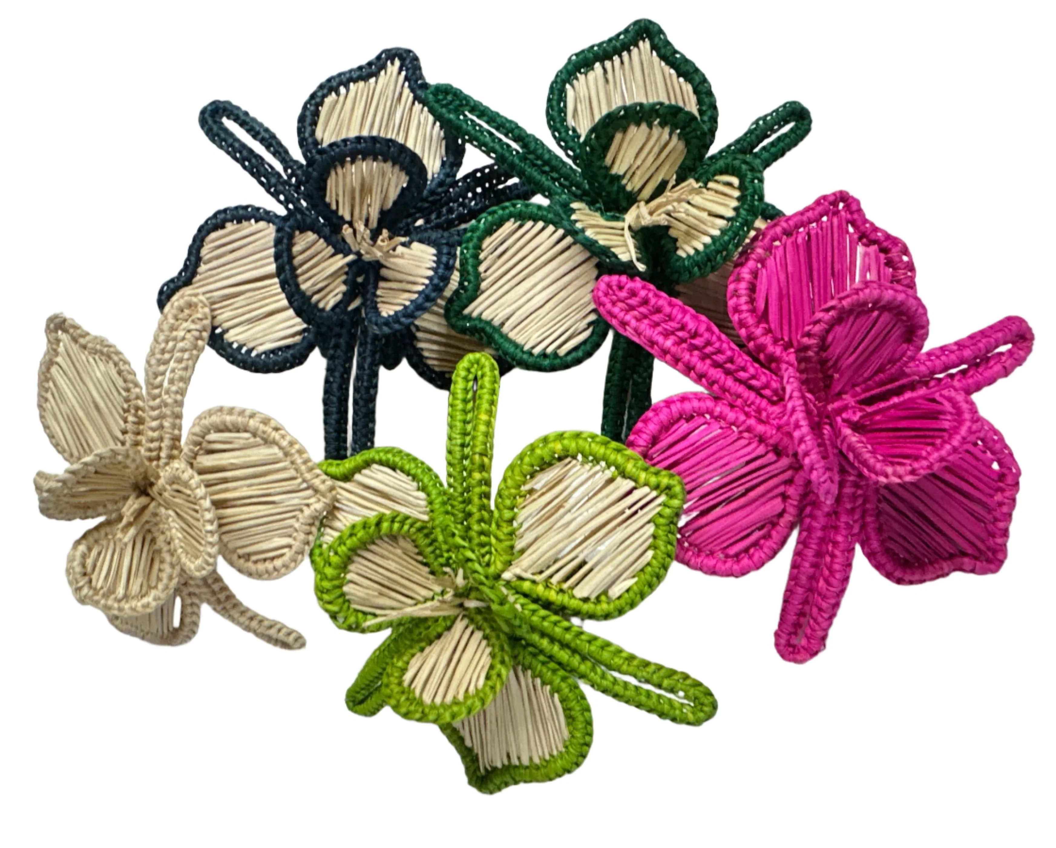 Woods 'Orchid' Napkin Rings - Image 2