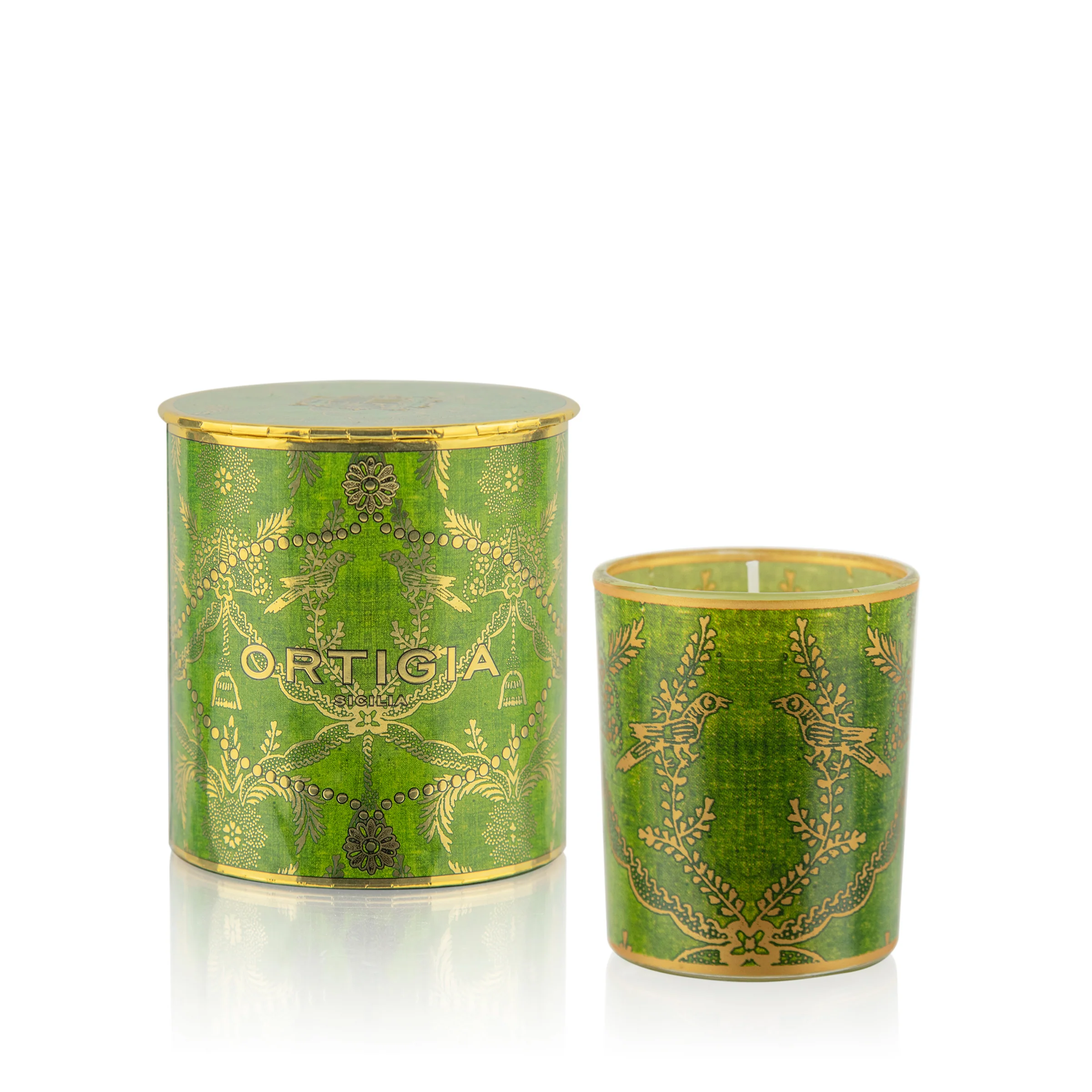 Ortigia Decorated Boxed Candle (150g) - Image 2
