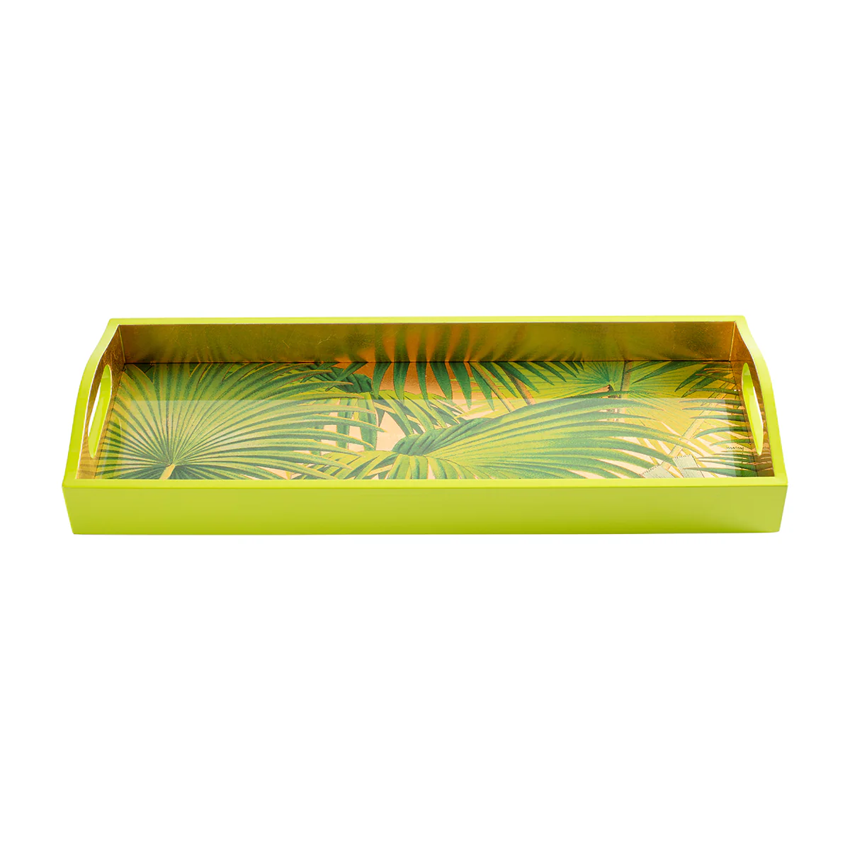 Palm Fronds Lacquer Trays - Image 2