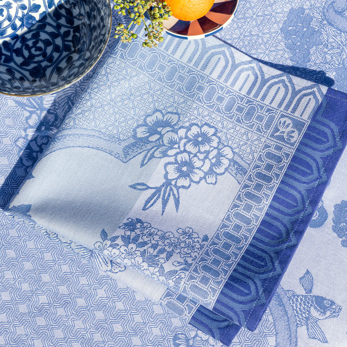 Promenade Imperiale 100% Cotton Table Linens - Image 12