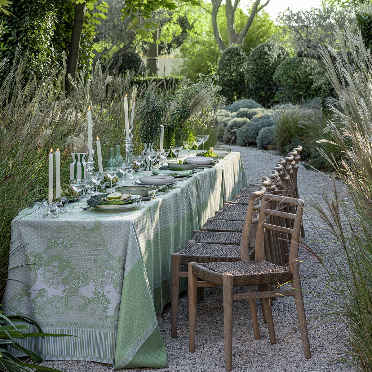 Promenade Imperiale 100% Cotton Table Linens - Image 2
