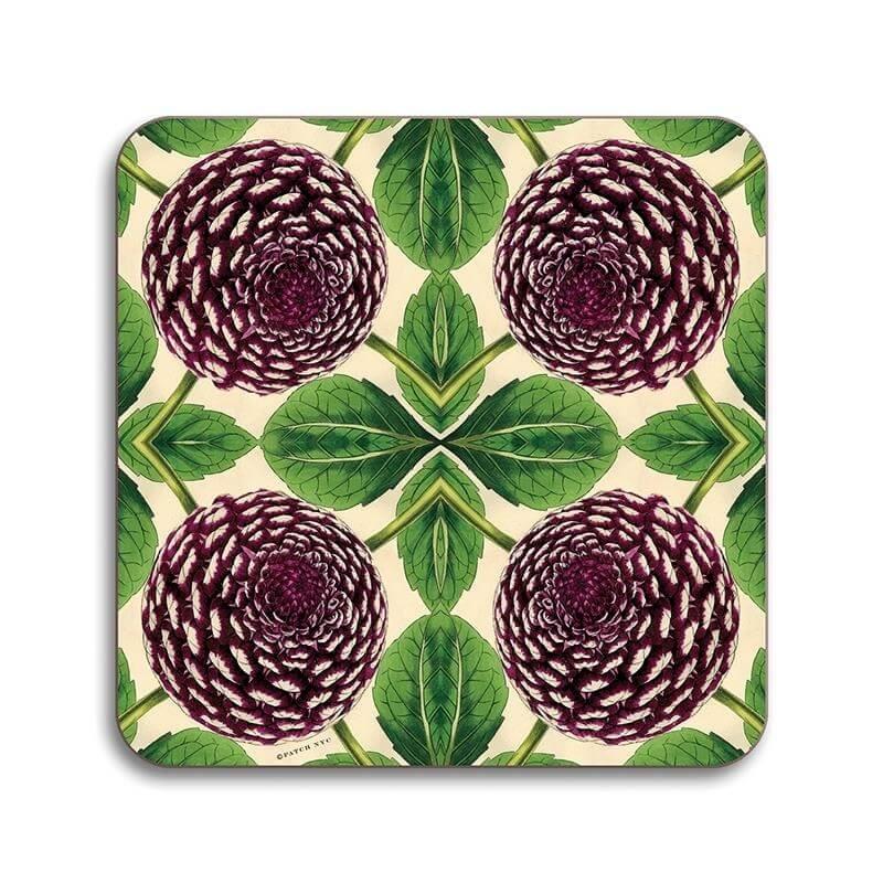 Purple Dahlia Placemats and Coasters - Image 2