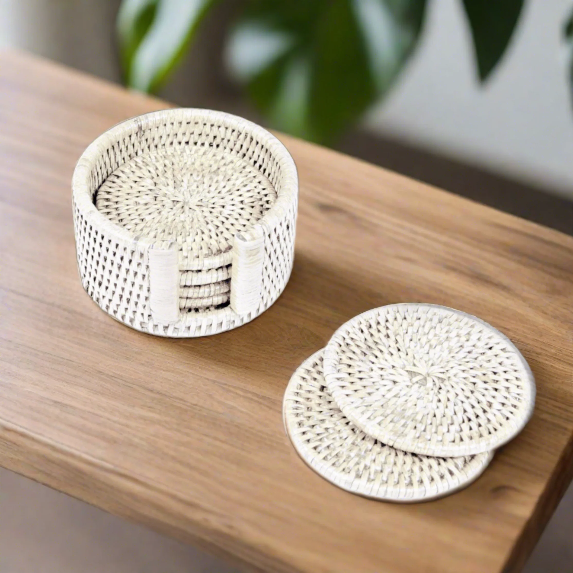 Rattan Coaster Sets - Image 2