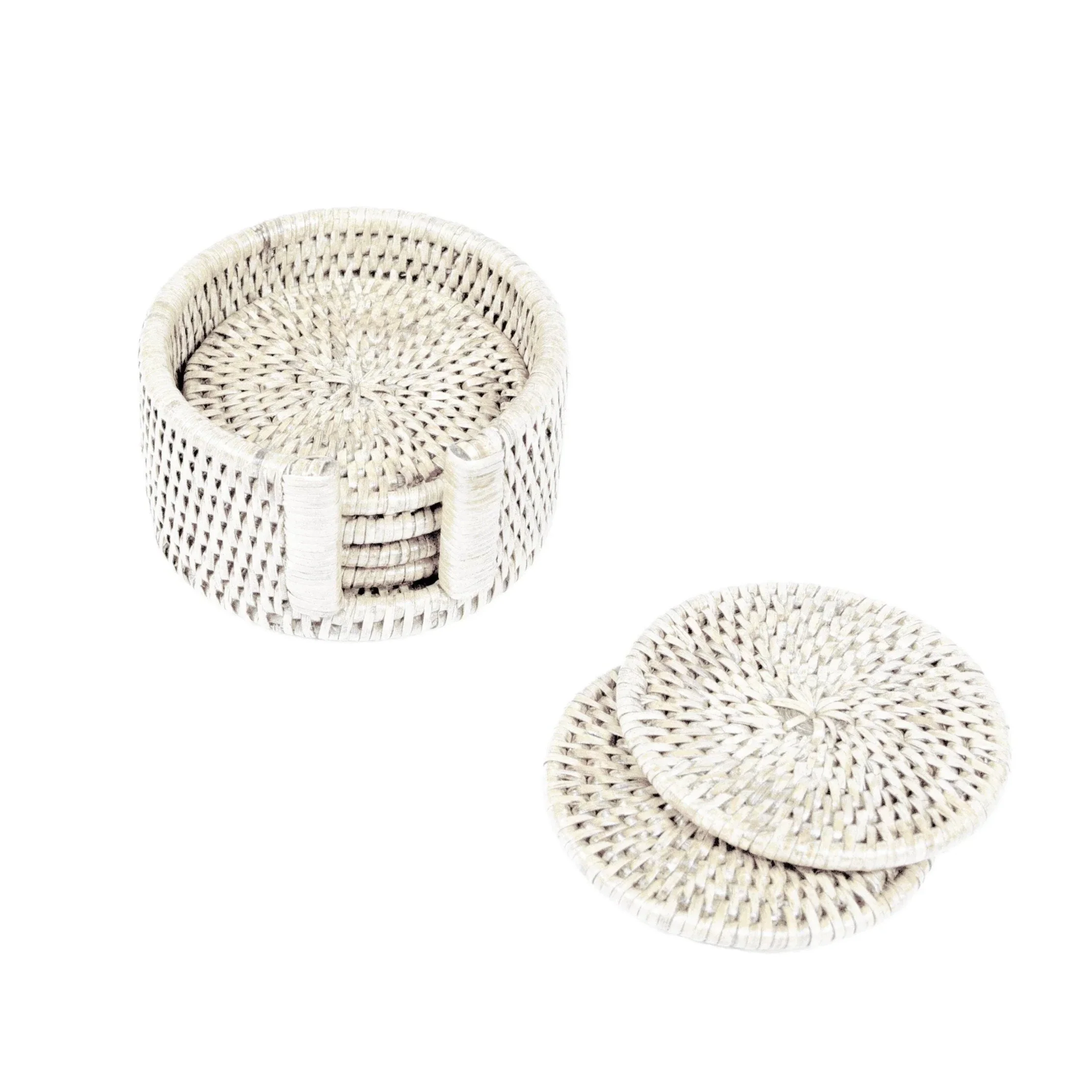 Rattan Coaster Sets - Image 3