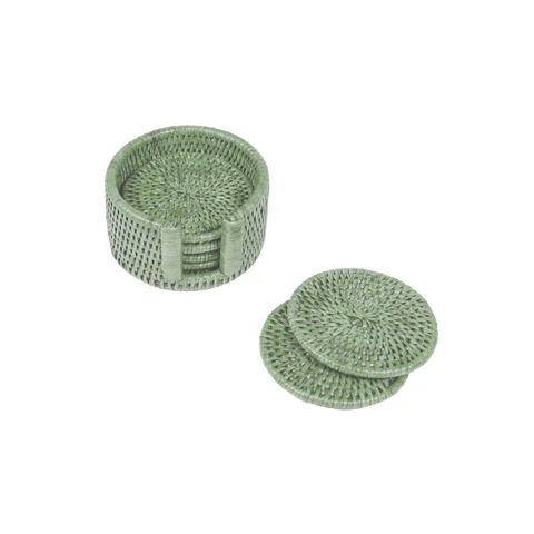 Rattan Coaster Sets - Image 4