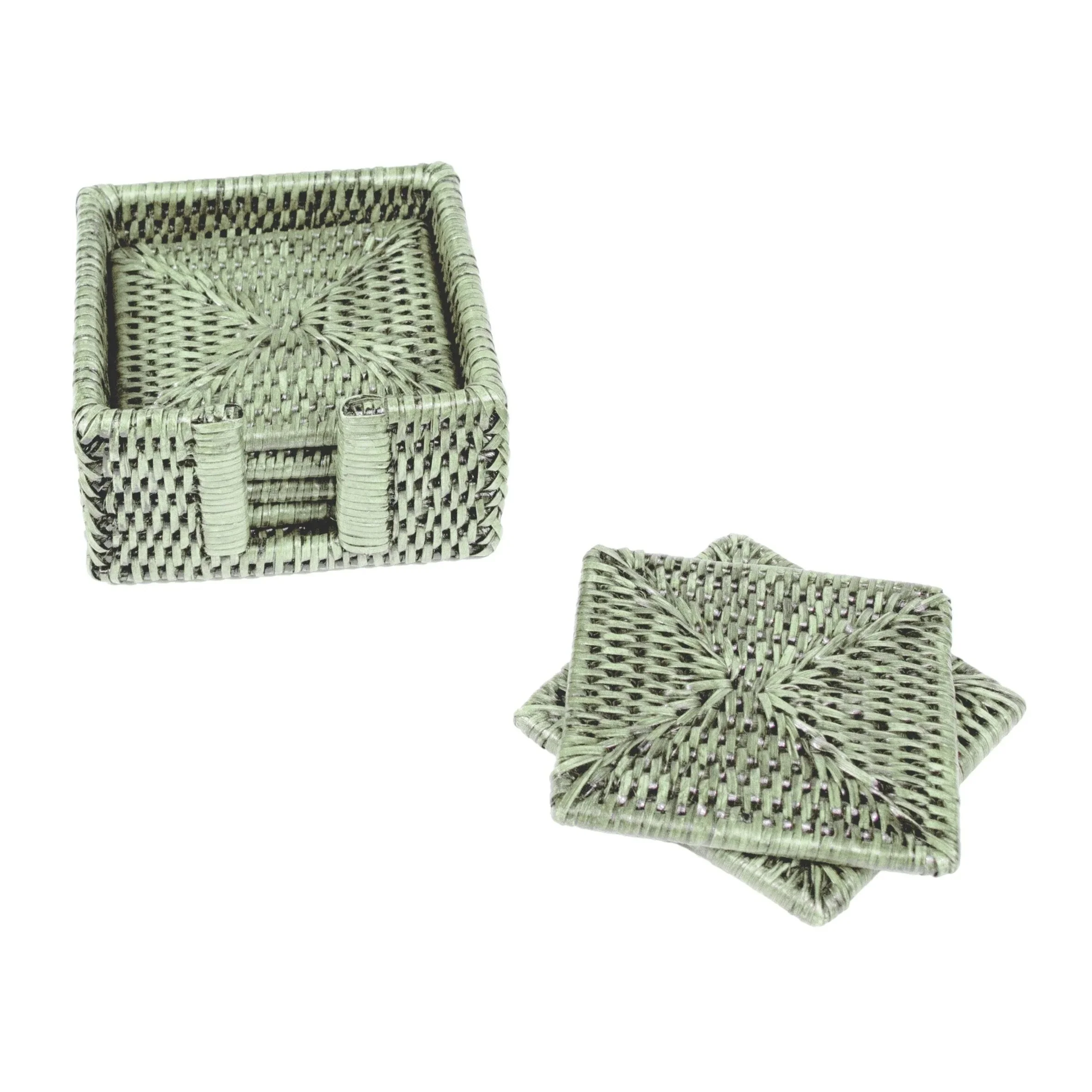 Rattan Coaster Sets - Image 8