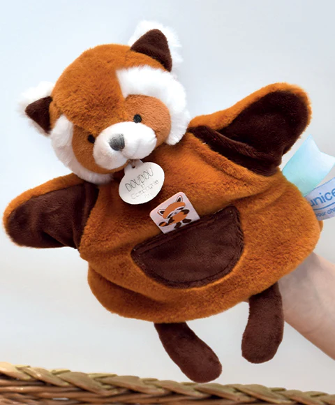 Red Panda Hand Puppet - Image 2