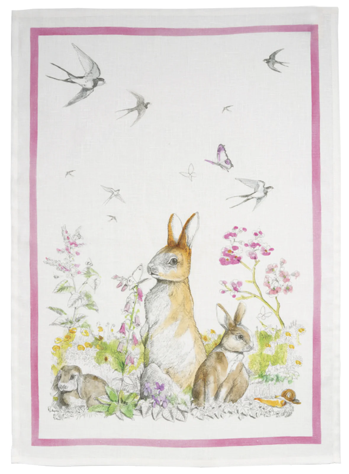 Remi 100% Linen Tea Towels - Image 3