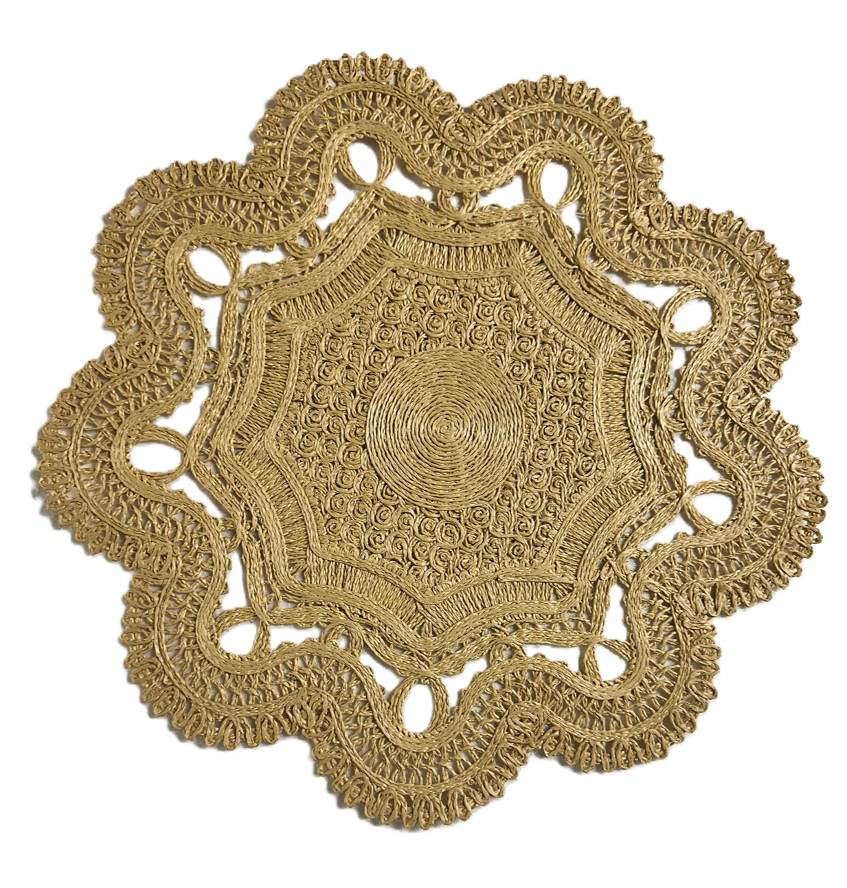 Nature Round Woven Placemats
