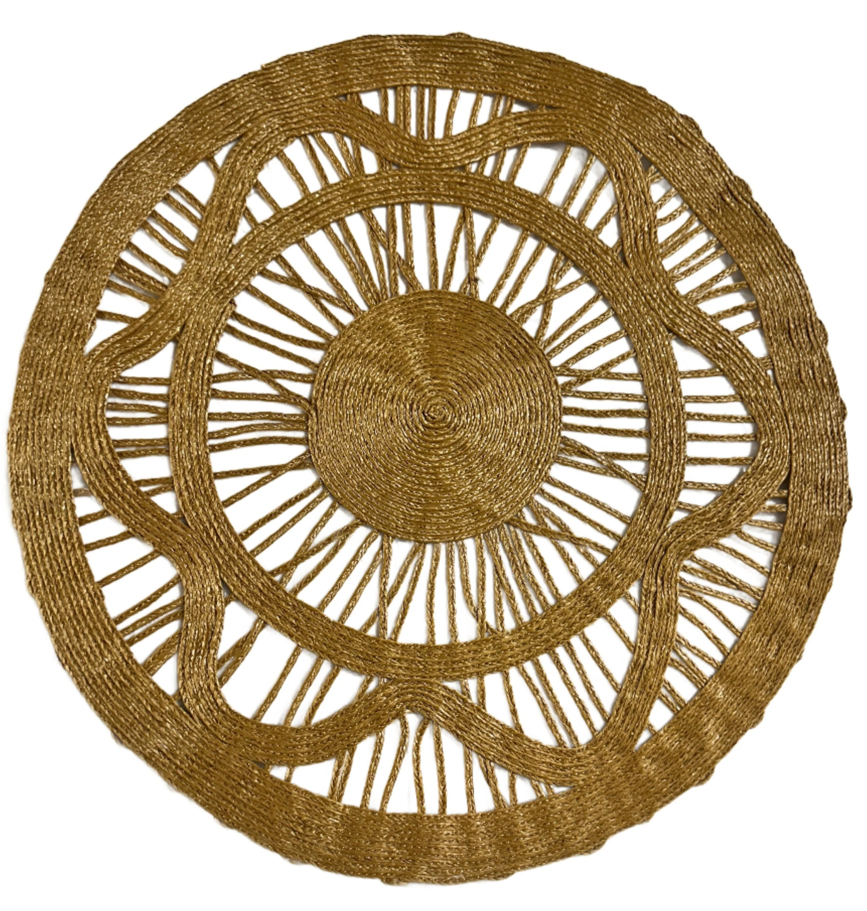 Nature Round Woven Placemats - Image 2