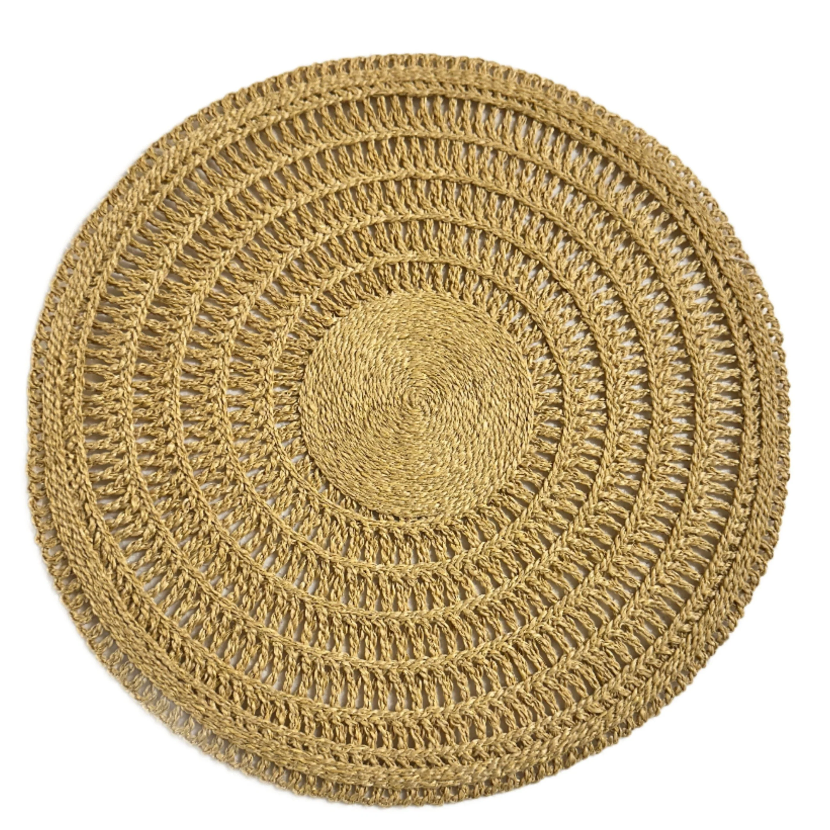 Nature Round Woven Placemats - Image 4